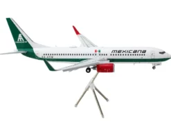 Boeing 737-800 Commercial Aircraft with Flaps Down