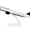 Boeing 787-8 Dreamliner Commercial Aircraft "Air Canada" (C-GHPQ) White with Black Tail (Snap-Fit) 1/200 Plastic Model by Skymarks