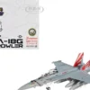 Boeing EA 18G Growler Aircraft VAQ 132 Scorpions United States Navy 1/72 Diecast Model JC Wings JCW-72-F18-017
