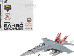 Boeing EA 18G Growler Aircraft VAQ 132 Scorpions United States Navy 1/72 Diecast Model JC Wings JCW-72-F18-017