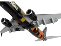 Boeing 737 900ER Commercial Aircraft with Flaps Down Alaska Airlines Our Commitment Black with Graphics Gemini 200 Series 1/200 Diecast Model Airplane GeminiJets G2ASA1016F