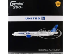 Boeing 777-200ER Commercial Aircraft with Flaps Down