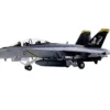 Boeing F/A-18F Super Hornet Fighter Aircraft "VFA-103 Jolly Rogers, 75th Anniversary" (2018) United States Navy 1/100 Diecast Model Airplane