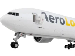 Boeing 777F Commercial Aircraft AeroLogic White Gemini 200 Interactive Series 1/200 Diecast Model Airplane GeminiJets G2BOX949