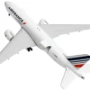 Boeing 777F Commercial Aircraft "Air France Cargo" (F-GUOC) White with Red and Blue Striped Tail "Interactive Series" 1/400 Diecast Model Airplane by GeminiJets