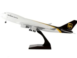 Boeing 747-400F Commercial Aircraft with Landing Gear 