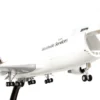 Boeing 747 400F Commercial Aircraft with Landing Gear UPS Worldwide Services N572UP White and Brown Snap Fit 1/200 Plastic Model Skymarks SKR1113