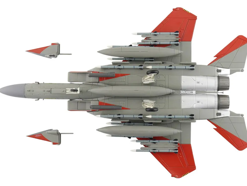 Boeing F-15SA (Saudi Advanced) Eagle Fighter Aircraft "12-1002, USAF Test Markings" (2018) Saudi Royal Air Force "Air Power Series" 1/72 Diecast Model by Hobby Master