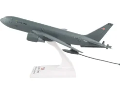 Boeing KC-46A Pegasus Aircraft "United States Air Force" (N462KC) Gray (Snap-Fit) 1/200 Plastic Model by Skymarks
