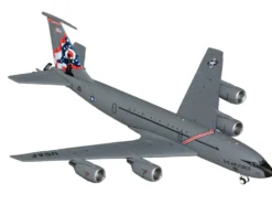 Boeing KC-135R Stratotanker Aircraft "Ohio Air National Guard" United States Air Force (63-8013) Gray "Gemini Macs" Series 1/400 Diecast Model Airplane by GeminiJets