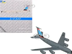 Boeing KC-135R Stratotanker Aircraft "Utah Air National Guard" United States Air Force (61-0275) Gray "Gemini Macs" Series 1/400 Diecast Model Airplane by GeminiJets