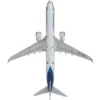 Boeing 737 MAX 9 Commercial Aircraft "Aeromexico - Kukulcan" (XA-GQS) White with Graphics and Blue Tail 1/400 Diecast Model Airplane by GeminiJets