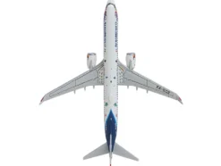 Boeing 737 MAX 9 Commercial Aircraft "Aeromexico - Kukulcan" (XA-GQS) White with Graphics and Blue Tail 1/400 Diecast Model Airplane by GeminiJets