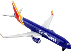 Boeing 737 800 Next Generation Commercial Aircraft Southwest Airlines 1/300 Diecast Model Airplane Postage Stamp PS5815-7