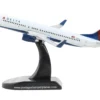 Boeing 737 800 Next Generation Commercial Aircraft Delta Air Lines 1/300 Diecast Model Airplane Postage Stamp PS5815-3