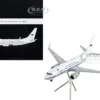 Boeing 737 700 Transport Aircraft Royal Australian Air Force A36-002 White and Gray Gemini 200 Series 1/200 Diecast Model Airplane GeminiJets G2RAA1223
