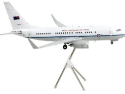 Boeing 737 700 Transport Aircraft Royal Australian Air Force A36-001 White and Gray Gemini 200 Series 1/200 Diecast Model Airplane GeminiJets G2RAA1222