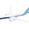 Boeing 777X Commercial Aircraft "Corporate Livery" White and Blue Diecast Model Airplane by Daron