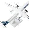 Bombardier Q400 Commercial Aircraft "Air Canada" (C-FOEN) White with Tail Graphics (Snap-Fit) 1/100 plastic model by Skymarks