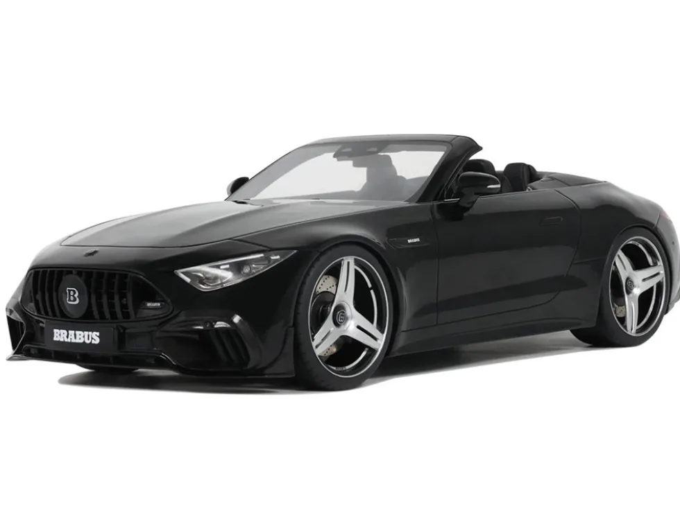 Brabus 750 BODO Buschmann Edition Obsidian Black 1/18 Model Car by GT Spirit