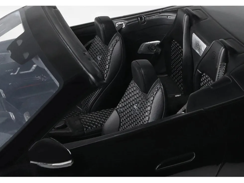 Brabus 750 BODO Buschmann Edition Obsidian Black 1/18 Model Car by GT Spirit