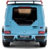 2021 Brabus Rocket 900 China Blue with Black Hood 1/43 Diecast Model Car by Solido