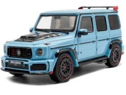 2021 Brabus Rocket 900 China Blue with Black Hood 1/43 Diecast Model Car by Solido