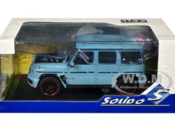 2021 Brabus Rocket 900 China Blue with Black Hood 1/43 Diecast Model Car by Solido