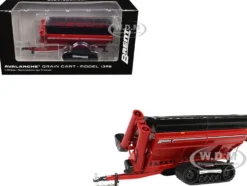 Brent 1398 Avalanche Grain Cart with Equalizer Tracks Red 1/64 Diecast Model by SpecCast
