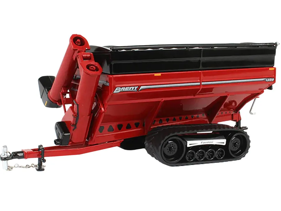 Brent 1398 Avalanche Grain Cart with Equalizer Tracks Red 1/64 Diecast Model by SpecCast