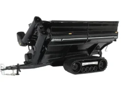 Brent 1398 Avalanche Grain Cart with Equalizer Tracks Black Metallic 1/64 Diecast Model by SpecCast