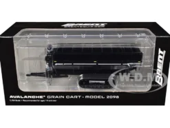 Brent 2098 Avalanche Grain Cart with Equalizer Tracks Black Metallic 1/64 Diecast Model by SpecCast
