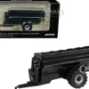 Brent 1198 Avalanche Grain Cart with Tires Black Metallic 1/64 Diecast Model SpecCast UBC033