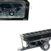 Brent V1300 Grain Cart with Tires Black Metallic 1/64 Diecast Model by SpecCast
