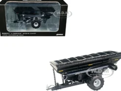Brent V1300 Grain Cart with Tires Black Metallic 1/64 Diecast Model by SpecCast