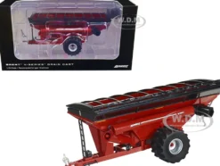 Brent V1300 Grain Cart with Tires Red 1/64 Diecast Model SpecCast UBC024