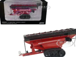 Brent V1300 Grain Cart with Tracks Red 1/64 Diecast Model SpecCast UBC025