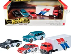 BRE Set of 4 pieces Series Hot Wheels "Premium" 2024 Series U Diecast Model Cars by Hot Wheels