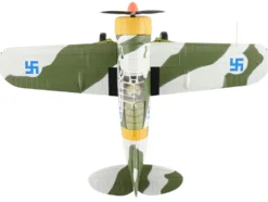 Brewster F2A Model 239 "Buffalo" Fighter Aircraft "BW364, LeLv 24, flown by Warrant Officer Ilmari Juutilainen" (1942) Finnish Air Force "Air Power Series" 1/48 Diecast Model by Hobby Master