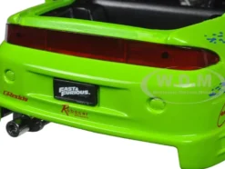 Brian's Mitsubishi Eclipse Green with Black Hood and Graphics