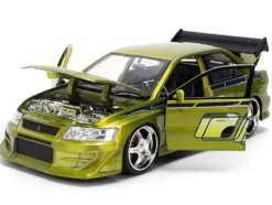 Brian's Mitsubishi Lancer Evolution VII Green Color Brush Finish