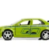 Brian's Mitsubishi Lancer Evolution VII Green Fast & Furious Movie 1/32 Diecast Model Car Jada 99789