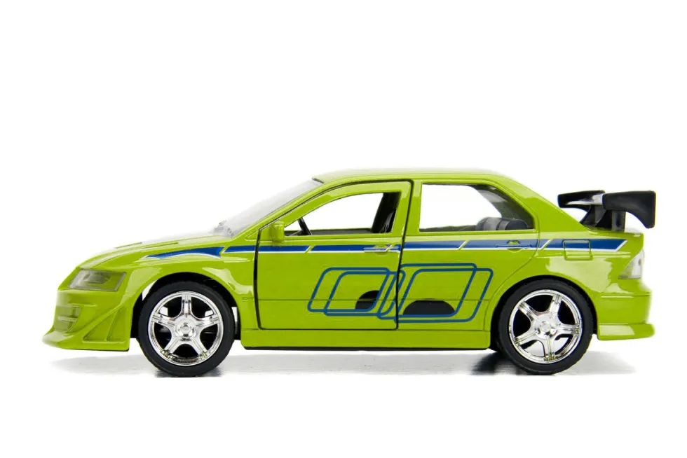 Brian's Mitsubishi Lancer Evolution VII Green Fast & Furious Movie 1/32 Diecast Model Car Jada 99789