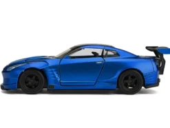 Brian's 2009 Nissan GTR R35 Blue Ben Sopra "Fast & Furious" Movie 1/32 Diecast Model Car Jada 98270