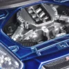 Brian's 2009 Nissan GTR R35 Blue "Fast & Furious 7" Movie 1/24 Diecast Model Car Jada 97036