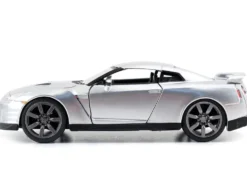 Brian s Nissan GT R R35 Silver Metallic Fast & Furious Movie 1/32 Diecast Model Car Jada JA97383
