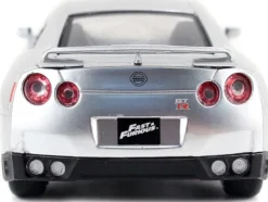 Brian s Nissan GT R R35 Silver Metallic Fast & Furious Movie 1/32 Diecast Model Car Jada JA97383