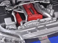 Brian's Nissan GTR Skyline R34 RHD (Right Hand Drive) Silver with Blue Stripes