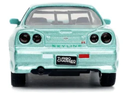 Brian's Nissan Skyline GT-R (BNR34) RHD (Right Hand Drive) Turquoise Metallic 