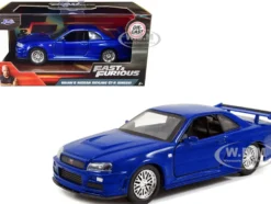 Brian's Nissan Skyline GT-R R34 Blue